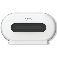 Cheeky Panda Pro Twin Micro Core Maxi Jumbo Dispenser White NJ-FQ-006A
