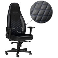 Noblechairs ICON Gaming Chair, Black & Blue
