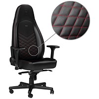 Noblechairs ICON Gaming Chair, Black & Red