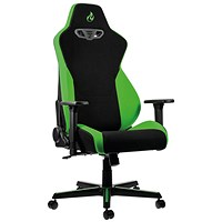 Nitro Concepts S300 Gaming Chair, Black & Green
