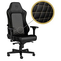 Noblechairs Hero Gaming Chair, Black & Gold