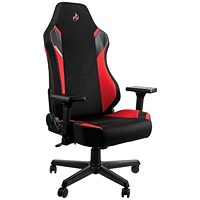 Nitro Concepts X1000 Gaming Chair, Black & Red