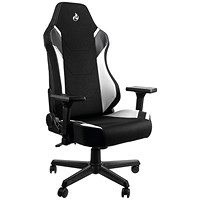 Nitro Concepts X1000 Gaming Chair, Black & White