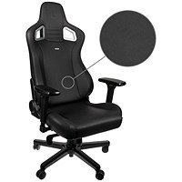 Noblechairs Epic Gaming Chair, High-tech Faux Leather, Black