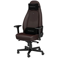 Noblechairs ICON Gaming Chair, High-tech Faux Leather, Java Brown