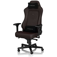 Noblechairs Hero Gaming Chair, High-tech Faux Leather, Java Brown