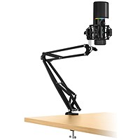 Streamplify MIC RGB Microphone with Mounting Arm and Pop Filter CC-007-SM