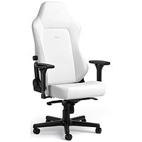 Noblechairs Hero Gaming Chair, High-tech Faux Leather, White