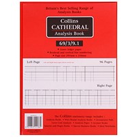 Collins Cathedral Analysis Book Petty Cash 96 Pages 8111367