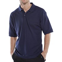Beeswift Polo Shirt, Navy Blue, 4XL