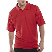 Beeswift Polo Shirt, Red, Large Beeswift Polo Shirt, Red, Large
