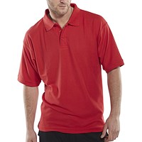 Beeswift Polo Shirt, Red, Small