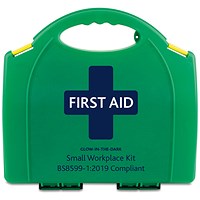 Click Medical Bs8599 - 1 Small Workplace Glow In The Dark First Aid Kit