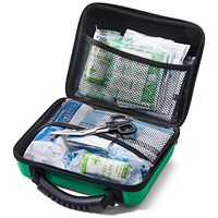 Click Medical Bs8599-2 Large Travel First Aid Kit In Medium Feva Case