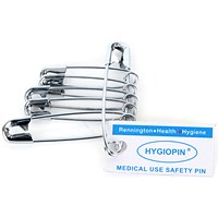 Hygiopin Safety Pins, Pack of 6