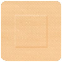 Hygioplast Waterproof Square Plasters, 38x38mm, Pack of 100