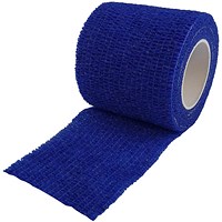 Hygio Blue Cohesive Bandage, 7.5cm X 4.5m, Pack of 10