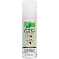 Plum Wound and Eyewash Spray, 0.9% Sodium Chloride, 50ml