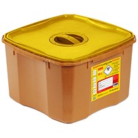 Woodsafe Sharps Bin Lid And Screw Fit Cap, 25 Litre