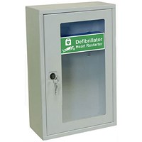 Click Medical Indoor Defibrillator Cabinet With Key Lock