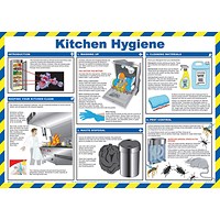 Click Medical Kitchen Hygiene Poster, A2
