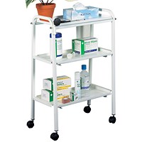 Click Medical Three Tier Trolley