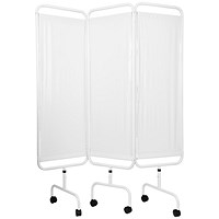 Click Medical Three Curtain Privacy Screen