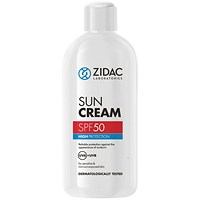 Zidac Sun Cream, SPF50, 100ml, Pack of 12