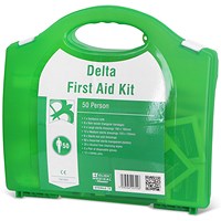 Click Medical Delta Hse 1-50 Person First Aid Kit