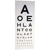 Click Medical Eye Test Chart Tr, 917
