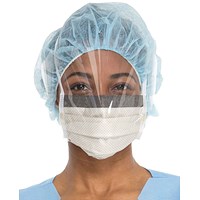 Click Medical Halyard Fog Free Type Iir Surgical Mask With Wrap-Around Visor