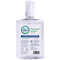 Bioguard Alcohol Free Foam Hand Sanitiser, 500ml Bioguard Alcohol Free Foam Hand Sanitiser, 500ml
