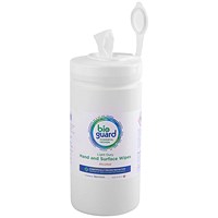 Bioguard Alcohol Hand and Surface Wipes, Tub of 240 Bioguard Alcohol Hand and Surface Wipes, Tub of 240