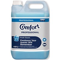Comfort Professional Fabric Conditioner 4.8 Litres Fresh Classic (Pack of 2)