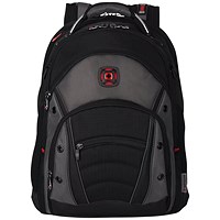 Wenger Synergy 16 Inch Laptop Backpack with Tablet Pocket Black