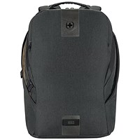Wenger MX ECO Light 16 Inch Laptop Backpack with Tablet Pocket Black