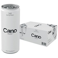 Cano Still Water, Cans, 330ml, Pack of 24
