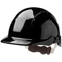 Centurion Concept Reduced Peak Vented Safety Helmet, Black