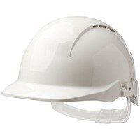 Centurion Concept Core Full Peak Slip Ratchet Vented Helmet, White