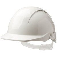 Centurion Concept Core Full Peak Slip Ratchet Vented Helmet, White Centurion Concept Core Full Peak Slip Ratchet Vented Helmet, White