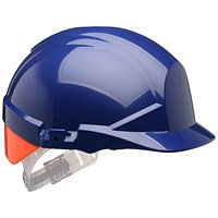 Centurion Reflex Safety Helmet, Blue with Orange Flash Centurion Reflex Safety Helmet, Blue with Orange Flash