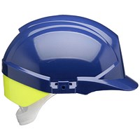 Centurion Reflex Safety Helmet, Blue with Yellow Flash