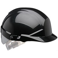 Centurion Reflex Slip Ratchet Helmet, Black with Silver Flash Centurion Reflex Slip Ratchet Helmet, Black with Silver Flash