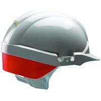 Centurion Reflex Safety Helmet, White with Orange Flash