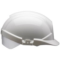 Centurion Reflex Safety Helmet, White with Silver Flash