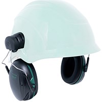 Centurion Sana Helmet Attachment Ear Defenders, Black & Green Centurion Sana Helmet Attachment Ear Defenders, Black & Green
