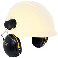 Centurion Sana Helmet Attachment Ear Defenders, Black & Yellow