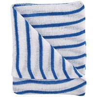 Hygiene Dishcloths 406x304mm Blue/White (Pack of 10) 100755BU