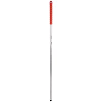 Aluminium Hygiene Screw Mop Handle, Red