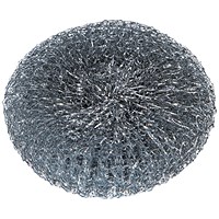 Galvanised Steel Scourer Medium (Pack of 10) 102589